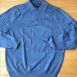 Brooks brothers knit button up